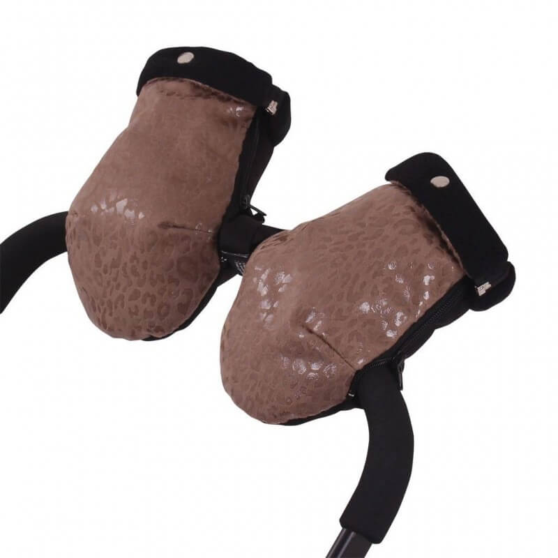 Maxi-Cosi Guantes Carrito bebé, manoplas, guantes de forro polar  impermeables y anticongelantes, color essential black