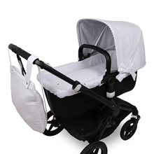 Conjunto 5 Piezas Bugaboo Camaleon 3 Plus PIQUE BLANCO.Blanco