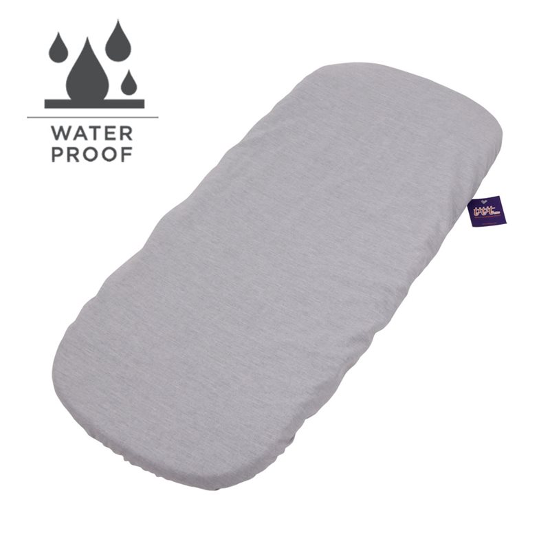 Funda Colchón Sabana Bajera Capazo Impermeable Nuna Lytl Triv Next GRIS MELANGE