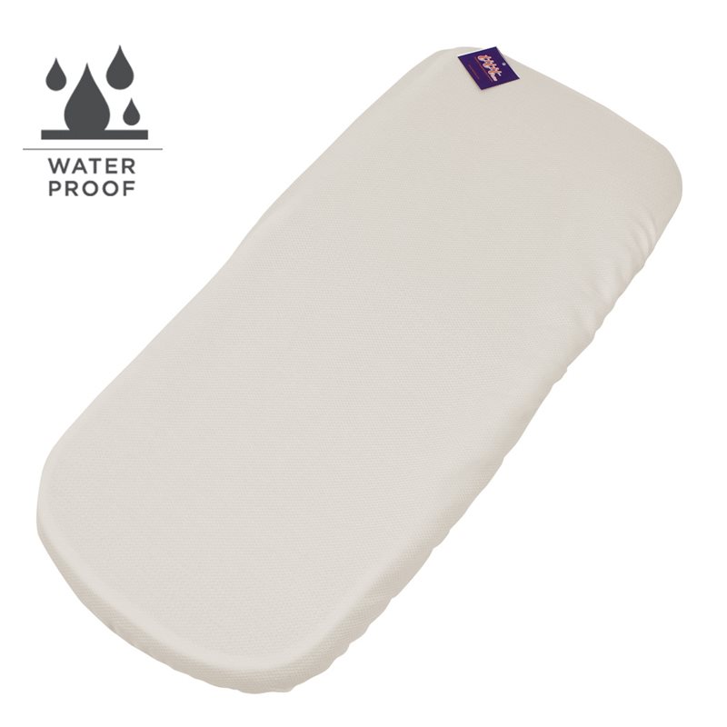 Funda Colchón Sabana Bajera Capazo Impermeable Chicco Urban Plus PIQUE CRUDO