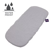 Funda Colchón Sabana Bajera Capazo Impermeable Chicco Urban Plus GRIS MELANGE