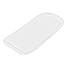 Pack 2ud.Funda Colchón Sabana Bajera Capazo Bassinet Yoyo 2 KUKU BLANCO