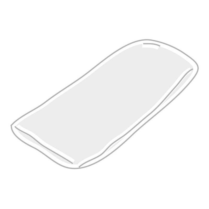 Pack 2ud.Funda Colchón Sabana Bajera Capazo Bassinet Yoyo 2 KUKU BLANCO