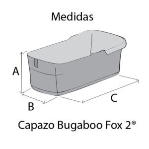 Medidas Capazo Bugaboo Fox 2®